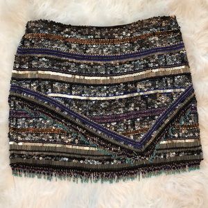 Brand new with tags Parker sequined skirt
